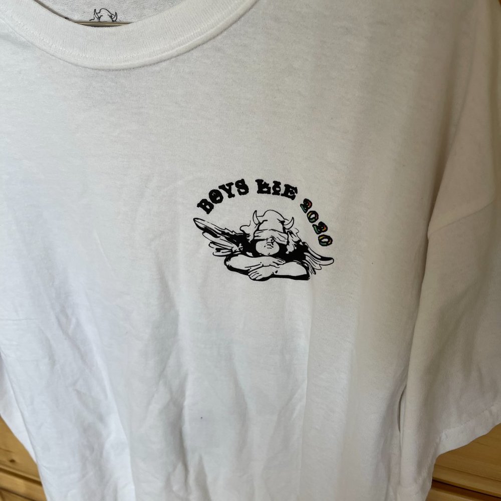 New Boys Lie Within Us Tee 2020 Oversized White - image 2